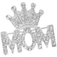 thumbnail image 2 of Mom Pin Crown Broche Pin Broche decorativo Broche Broche Día del Día de la Madre Regalo de cumpleaños, 2 of 5