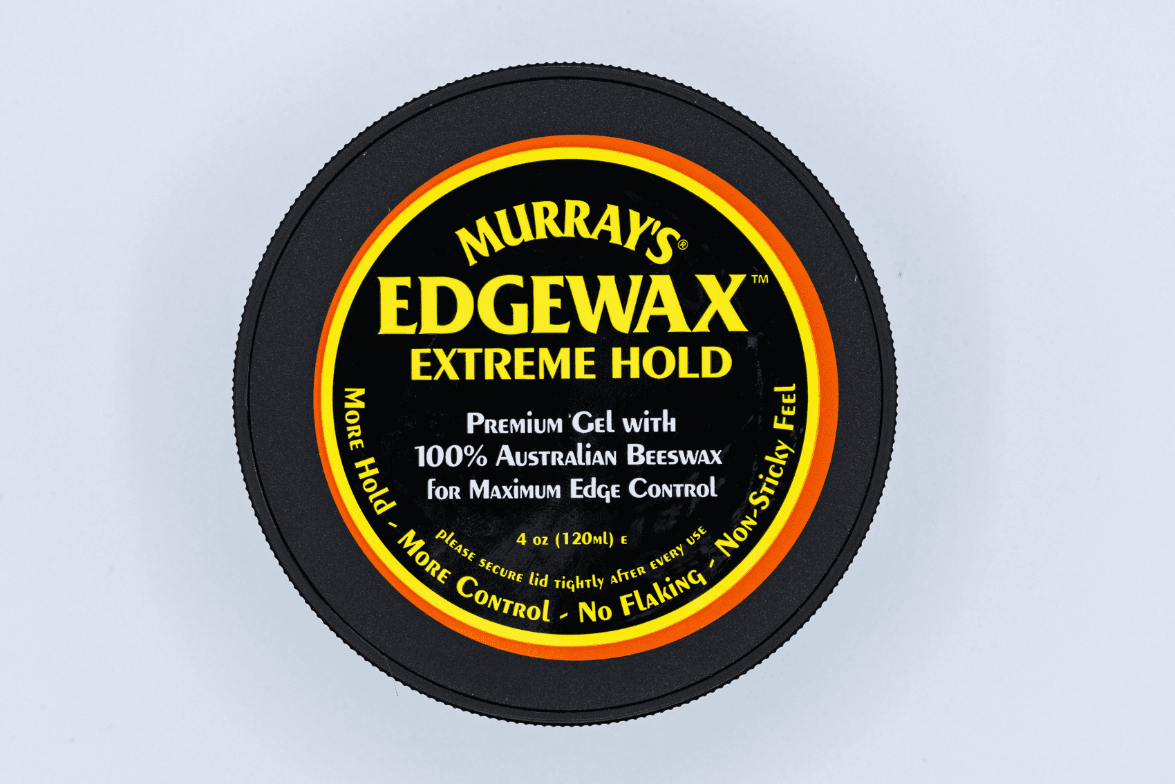 (3 pack) Murray's Edgewax Extreme Hold Hair Gel, 4 oz., Unisex, No Flaking