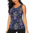 thumbnail image 3 of Goofa Lavender Flowers Printed Womens Workout Tops for Women Sleeveless Yoga Shirts Athletic Running Tank Tops Sleeveless Gym Clothes Workout Apparel-XX-Large, 3 of 9