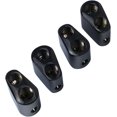 thumbnail image 1 of 4 String Bass Bridge String Locks Zinc Alloy Locking String Retainer Individual String Clamps for 4-String Headless Electric Bass Replacement Parts Black, 1 of 5
