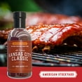 thumbnail image 3 of (3 pack) American Stockyard Kansas City Classic BBQ Sauce, All Natural, 15 fl oz Bottle, 3 of 8