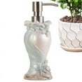 thumbnail image 5 of Seashells Soap Dispenser 6.7oz Seashells Design Soap Dispenser Soap Pump Bottles with Rust Proof Stainless Steel Pump, 5 of 10