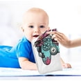 thumbnail image 5 of Zombie Video Game Controller Baby Muslin Washcloths Soft Absorbent Face Towel, 3 PCS Cartoon Joysticks Burp Cloths Cotton Bath Wipes Infant Wash Cloth for Newborn Boys Girls 12x12 inches, 5 of 7