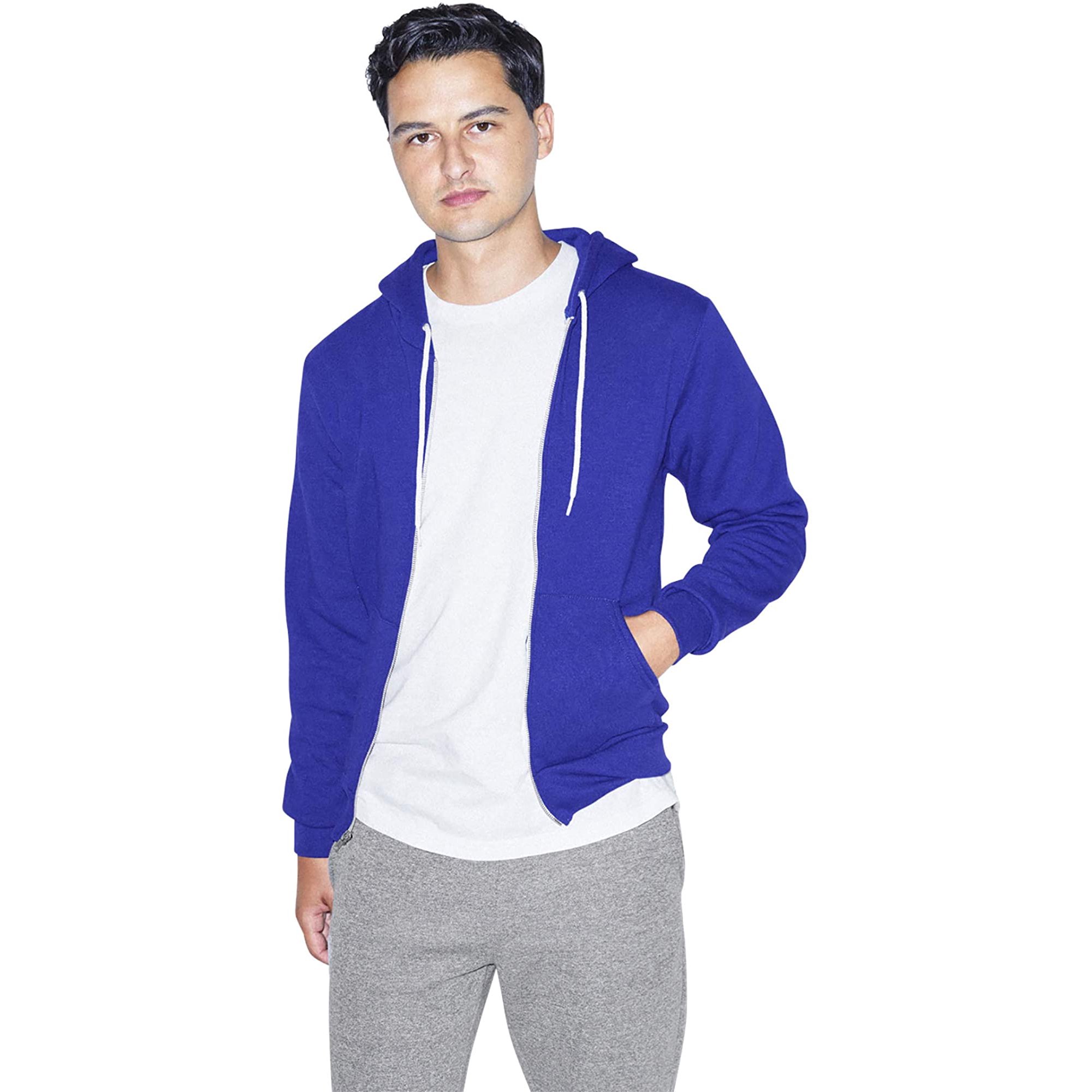 American Apparel Mens Flex Fleece Long Sleeve Zip Hoodie, F497 | Walmart  Canada