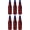 Burgundy, variant on Blank Neoprene Beer Bottle Coolie (Variety Color 12 Pack)