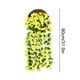 thumbnail image 2 of Rota Guirnalda de flores artificiales de seda amarilla de 80 cm,cesta colgante de glicinias para decoración de pared,puerta,bodas y fiestas (1 pieza) Rkxzt, 2 of 8