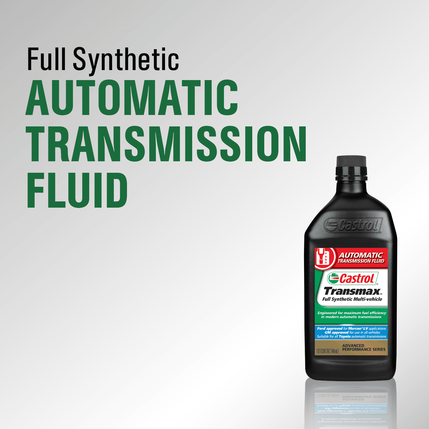 Castrol 15D0C2 - Transmax Full-Synthetic Dexron-VI/Mercon-LV Automatic  Transmission Fluid