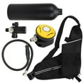 thumbnail image 1 of Oxygen Tank Set, Underwater Breathing Kit Diving Scuba Tank  For Scuba Divers For Diver ANGGREK Negro, 1 of 8