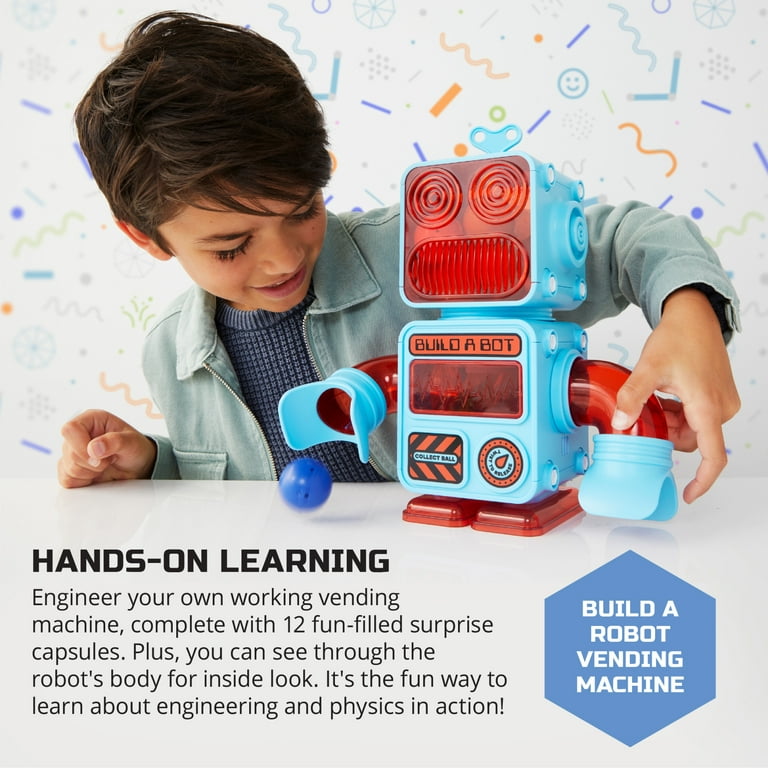 Discovery #Mindblown DIY Prize-Pod Robot 52-Piece Retro Vending
