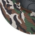 thumbnail image 4 of Gorro Malla para Insectos Midge Hat Protector Facial para Pesca Al Aire Libre (camuflaje Verde), 4 of 9