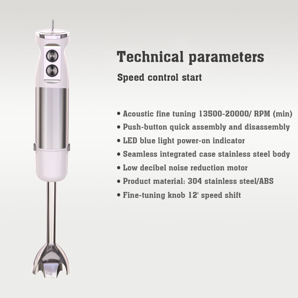 Handheld Mixer Juicer Cooking Stick Meat Grinder Homogenizer