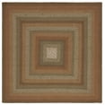 thumbnail image 2 of SAFAVIEH Braided Claes Bordered Reversible Area Rug, Ivory/Brown, 6' x 6' Square, 2 of 12