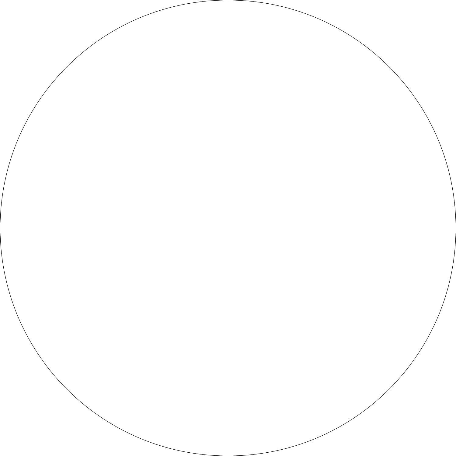 Tape Logic Inventory Circle Labels 1 1/2' White 500/Roll DL612E