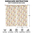 thumbnail image 2 of Mushroom Curtains-Blackout Curtains Bedroom Decor Living Room Darkening Grommet Window Drapes 2 Panels Set 42x84 inch, 2 of 2