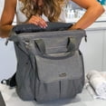thumbnail image 2 of Mochila para pañales Bbluv Metro Convertible de 25 L con cambiador, 2 of 3