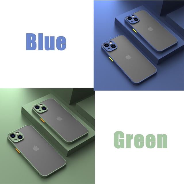 Funda de silicona mate para IPhone, carcasa a prueba de golpes, para modelos 14, 11, 13, 12 Pro Max, XS, Max, X, XR, 6, 7, 8 Plus, SE, 2 unidadesFor iPhone SE 2020 Gao Jinjia LED