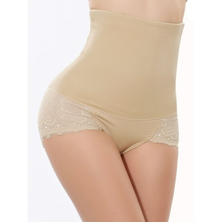 

SAYFUT Women s High Waist Ultra Firm Control Tummy Shapewear Butt Lifter Panties Seamless Shaping Brief Panty Plus Size XS-3XL