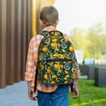 thumbnail image 6 of Yiaed Fresh Orange Print School Backpack College Backpack Daypacks for Students High School Spacious and Durable Daypack for Work and Travel-One Size, 6 of 6
