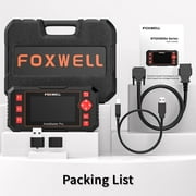 Foxwell NT604 Elite OBD2 Scanner Automotive Diagnostic Tool Car Four System Scanner Vehicle Code Reader for Engine Transmission ABS Airbag SRS Car Scanner Automotive Scanner Full OBDII Functions
