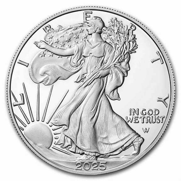 2025-W 1 oz Proof American Silver Eagle (w/Box & COA)