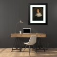 thumbnail image 4 of Dirck Craey 20x24 Black Modern Framed Museum Art Print Titled - Portrait of a Woman, Thought to Be Catharina Kettingh, Wife of Bartholomeus Vermuyden (1650), 4 of 5
