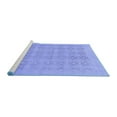 thumbnail image 2 of Ahgly Company Machine Washable Indoor Rectangle Oriental Blue Traditional Area Rugs, 7' x 10', 2 of 4