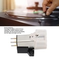 thumbnail image 4 of AT-3600L Moving Magnet Turntable Cartridge, Replacement Magnetic Cartridge Stylus, MM Moving Magnetic Cartridge for LP Record Player, 4 of 9