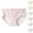 Multicolor, variant on 6 Pack Women's Soft Cotton Hipster Panties with Front Bow Detail - Solid Color Mid Rise Underwear for Everyday Comfort & No-Show Layering