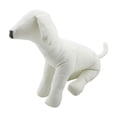 thumbnail image 4 of PU Leather Dogs Mannequin Soft Pet Clothing Display Mannequin Dog Models Size White, 4 of 10