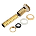 thumbnail image 4 of LHCER Golden Sink Drain, Drain Stopper, Brass Not Easy To Rust Vessel Sink Drain, For Sinks, 4 of 8