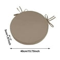 thumbnail image 5 of Round Outdoor Chair Cushion - Elevated Comfort Removable and Machine Washable Design and Supportive Seat Pads for Versatile Furniture Applications, 5 of 7