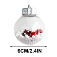 thumbnail image 6 of Christmas JoyMoreHome 9Pcs Christmas Balls Ornaments for Xmas Tree,2.36" Shatterproof Christmas Tree Decorations Hanging Balls for Christmas Tree Holiday Party Supplies, 6 of 6