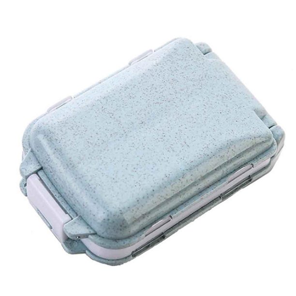 Caja de pastillas dispensadora Wdftyju organizador de medicinas 3 capas