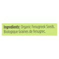 thumbnail image 2 of Spicely Organics - Organic Fenugreek Seeds - Case Of 6 - 0.45 Oz., 2 of 2