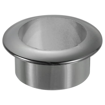 Uxcell 1 Pack 1.58 Inch (40mm) Desk Grommets, Plastic Cable Hole Cover, Black