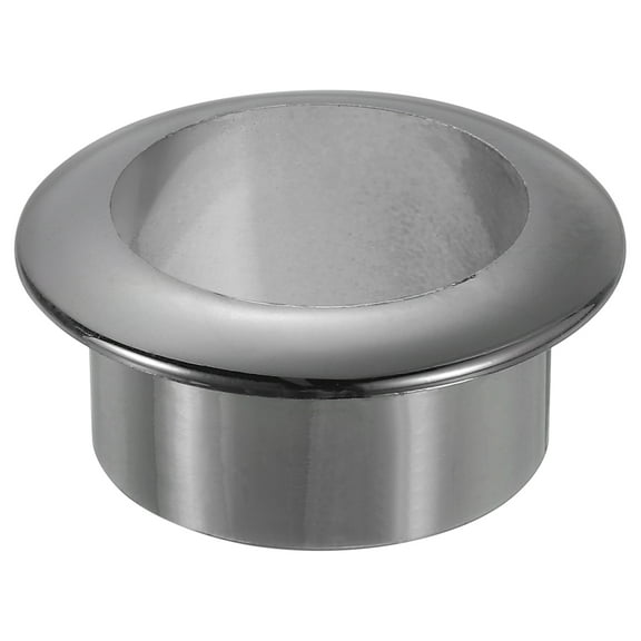 Uxcell 1 Pack 1.58 Inch (40mm) Desk Grommets, Plastic Cable Hole Cover, Black