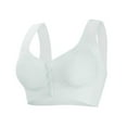 thumbnail image 4 of Razzly Women's Comfortable Support Bra Soft Wireless Breathable Everyday T Shirt Lingerie Seamless Underwear Bras for Women No Underwire,Bralettes for Women Bra Comfortable bras for women(Blue,L), 4 of 4