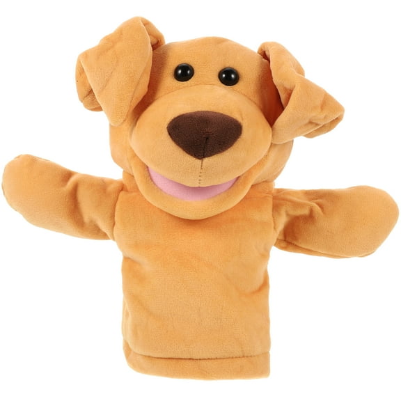 CATIEBYE puppets for toddlers Dog Hand Puppet Assorted Color for Playtime 1Pack