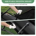 thumbnail image 5 of Kicctian 44" Tow Behind Lawn Sweeper, Heavy Duty Grass & Leaf Collector with Large Capacity, Adjustable Sweeping Height, Easy Dumping Rope for Efficient Lawn Cleanup, 5 of 7
