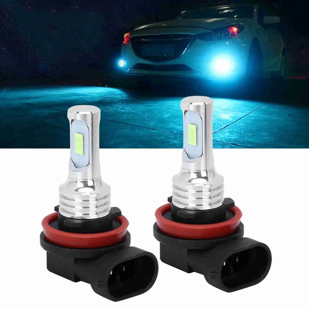 2 UDS H8 H11 80W 8000K Bombilla LED DE LUZ ANTINIBLA LÁMPARA ICE AZUL12-24V Bombilla De Luz AntiniBla Universal Bombilla De Luz Antiniebla LED Bombilla De Luz AntinieBla Luz