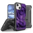 thumbnail image 1 of Armor Kombo Holster Rugged Cover Designed For Apple iphone 13 6.1" Case Black/Black, 1 of 8