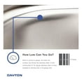 thumbnail image 5 of GolySw D233194 Dayton Equal Double Bowl Drop-in Stainless Steel Sink 33 x 19 x 6.5, 5 of 9