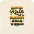 thumbnail image 4 of Inktastic Mardi Gras Wishes Cajun Kisses Boys or Girls Toddler T-Shirt, 4 of 5