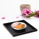 thumbnail image 3 of Bandeja De Té De Madera De Paulownia, Bandeja De Madera, 11.8X11.8X0.8In Té Café Para Servir Bebidas Fugacal Serving Tray, 3 of 8
