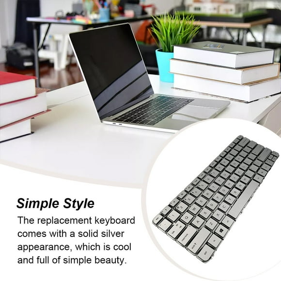 Laptop Keyboards without Backlit Equipment Dustproof Gaming Computer Replacing PC Protecting Accessories Part Replacement for HP Spectre 13-4000