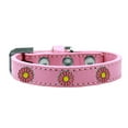 thumbnail image 3 of Dog, Puppy and Pet Widget Fashion Collar, "Pink Daisies", 3 of 8