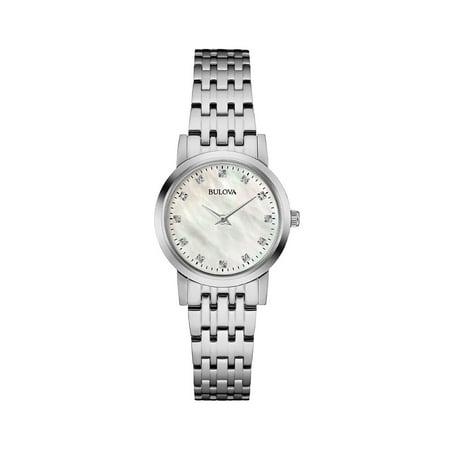 Bulova Women's Diamond Dial Mother of Pearl Watch (Best Price Bulova Watches)