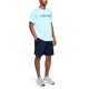 thumbnail image 3 of Pantalones cortos Under Armour Tech Mesh para hombre, azul oscuro, talla XXL, 3 of 5