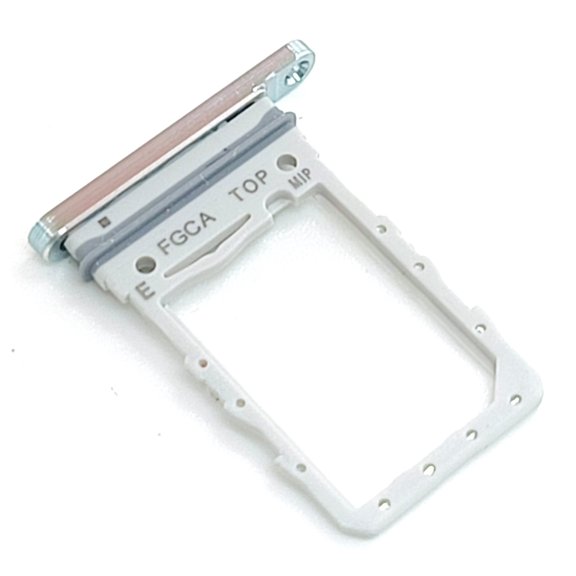 Sim Tray Compatible With Samsung Z Flip5 Silver Replacement Card Holder