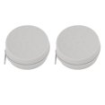 thumbnail image 4 of Estuche para Auriculares Impermeable, Ligero, Portátil, de Silicona, Bolsa de Almacenamiento para Auriculares, Tarjeta de Memoria, Chips de cámara, 2 Piezas, Gris, 4 of 5